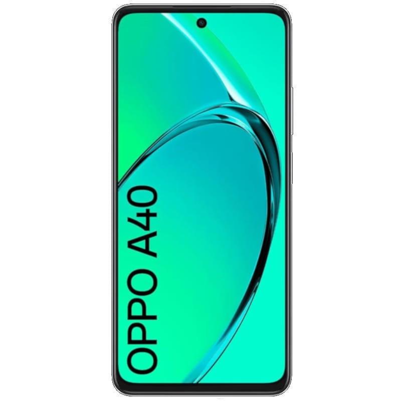 Vista frontal do OPPO A40 4GB/128GB Preto - Telemóvel