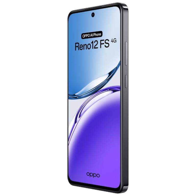Teléfono móvil Oppo Reno12 FS 4G 8GB/512GB Gris Frontal lado izquierdo