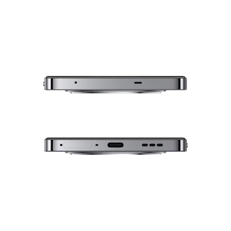 Teléfono móvil Oppo Reno12 FS 4G 8GB/512GB Gris Vista de la parte superior y de la inferior con las conexiones