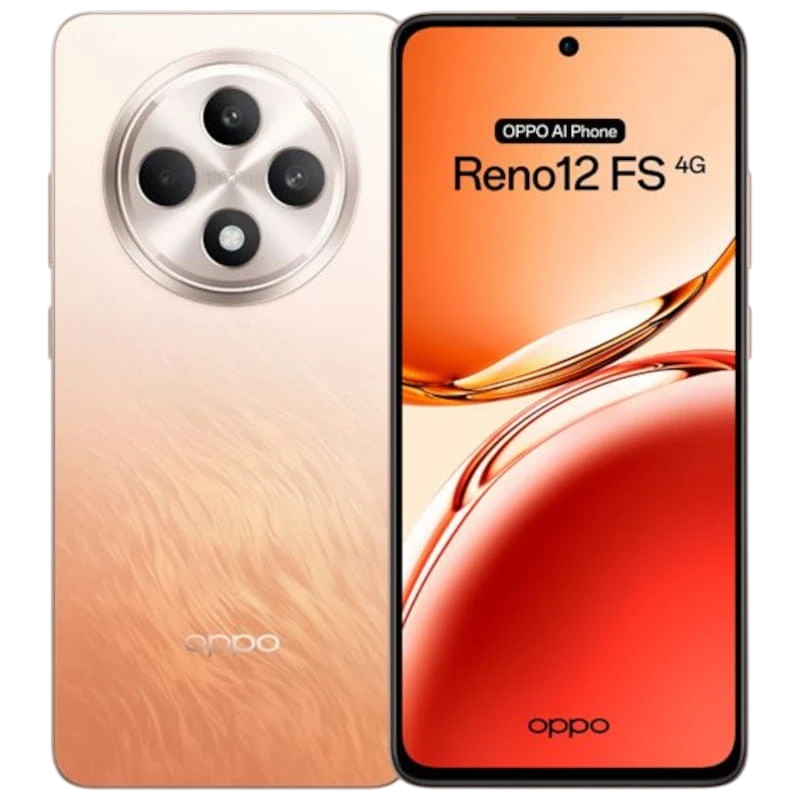 Oppo Reno12 FS 4G 8GB/512GB Naranja - Teléfono móvil