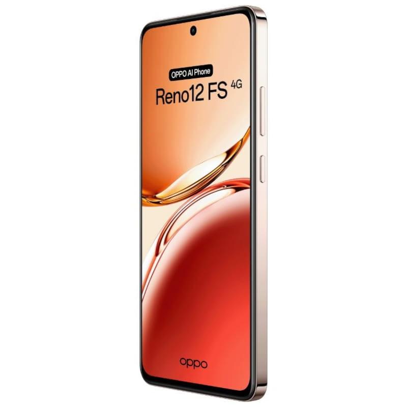 Teléfono móvil Oppo Reno12 FS 4G 8GB/512GB Naranja Frontal lado izquierdo