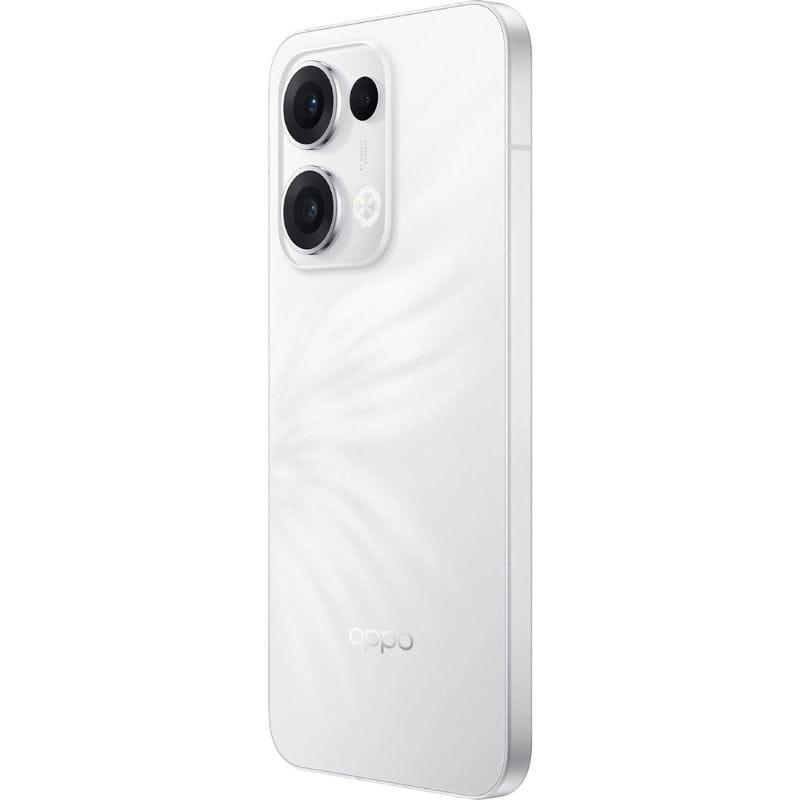 Oppo Reno13 5G 12GB/256GB Pluma Blanca - Teléfono Móvil trasera izquierda