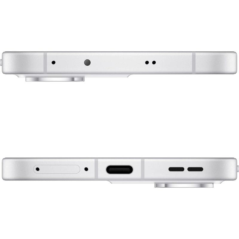 Oppo Reno13 5G 12GB/256GB Pluma Blanca - Teléfono Móvil imagen superior e inferior