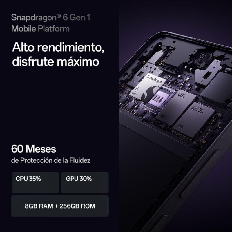 Oppo Reno13 F 5G 8GB/256GB Luminous Blue- Teléfono Móvil alto rendimiento