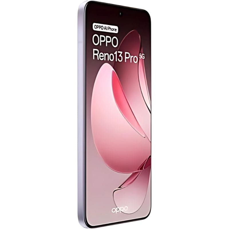 Oppo Reno13 Pro 5G 12GB/512GB Plume Purple - Teléfono Móvil lateral izquierdo de la pantalla