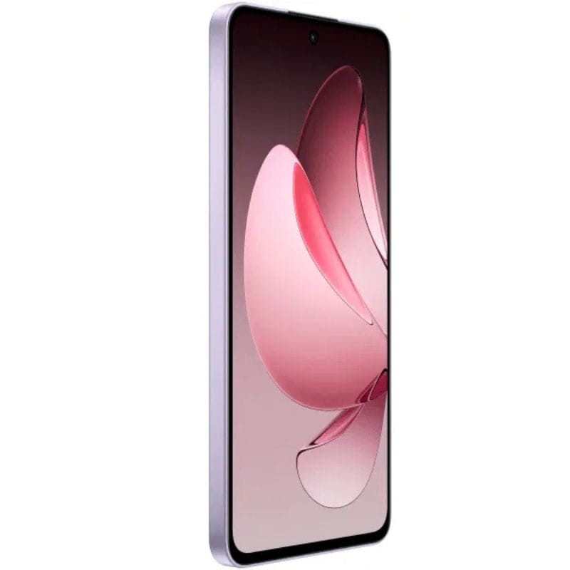 Oppo Reno13 F 5G 8GB/256GB Plume Roxo - Telemóvel com ecrã do lado esquerdo