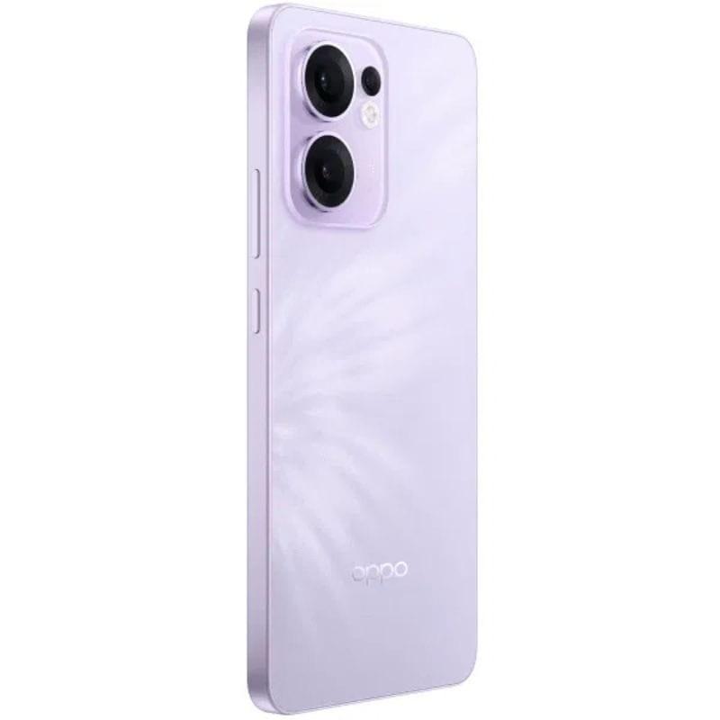Oppo Reno13 F 5G 8GB/256GB Plume Roxo - Telemóvel com câmara do lado esquerdo