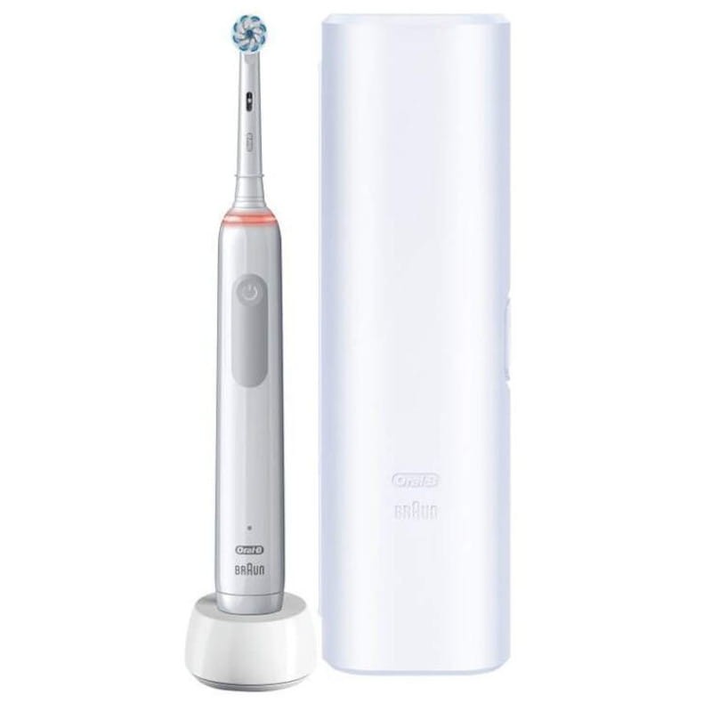 Braun Oral-B PRO 3 3500 Cepillo de Dientes Blanco con Estuche - Clase B Reacondicionado