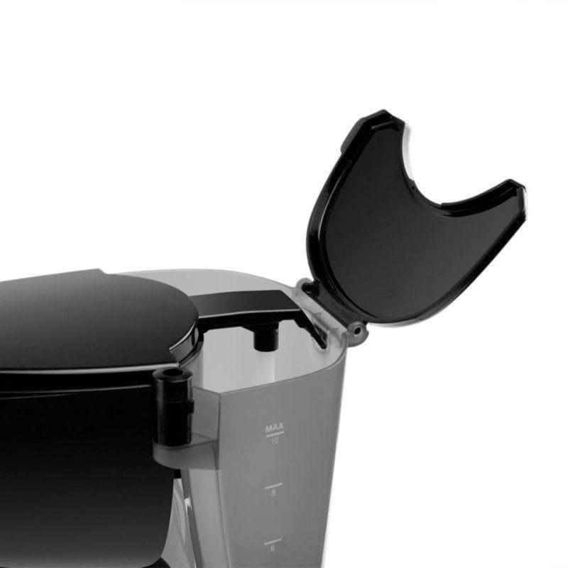 Detalhe do reservatório da Cafeteira Orbegozo CG 4061 Preto