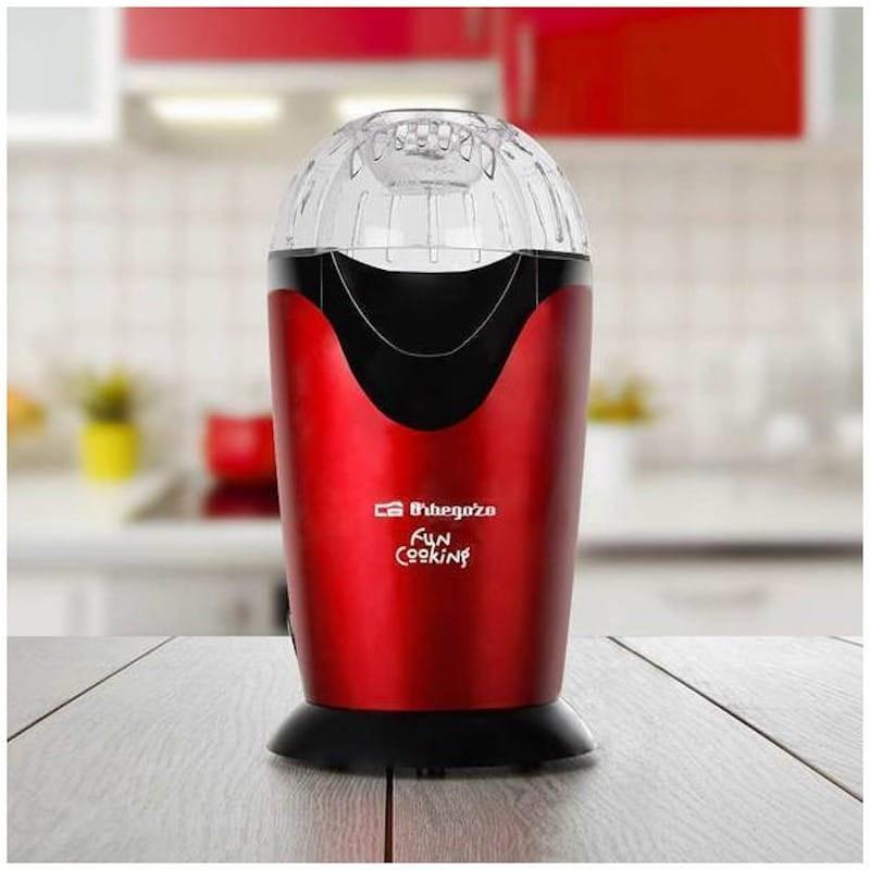 Orbegozo PA 4300 Palomitera Rojo Frontal