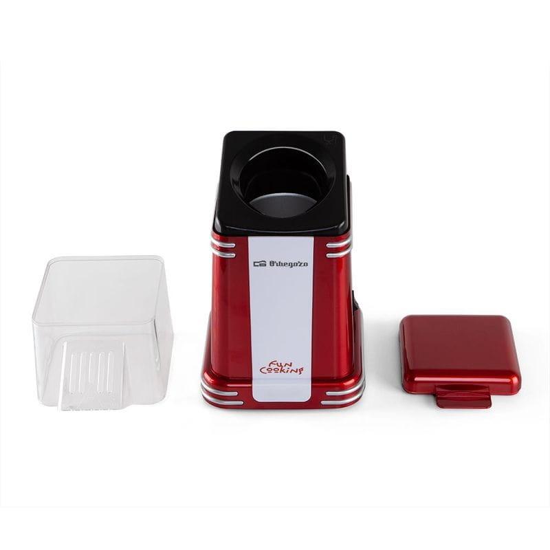 Orbegozo PA 4350 Palomitera Vintage Rojo/Blanco Accesorios