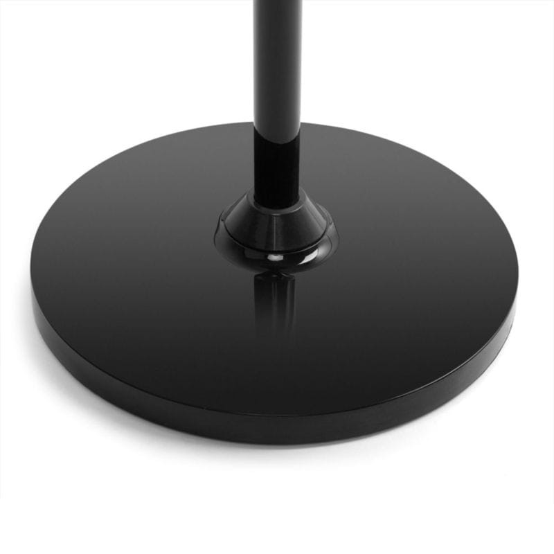 Detalle de la base circular del Ventilador de pie Orbegozo Sf0346 80W Negro
