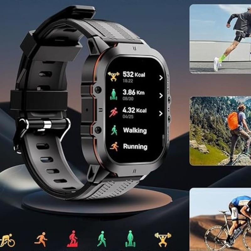 Deportes de Oukitel BT20  Azul - Reloj inteligente