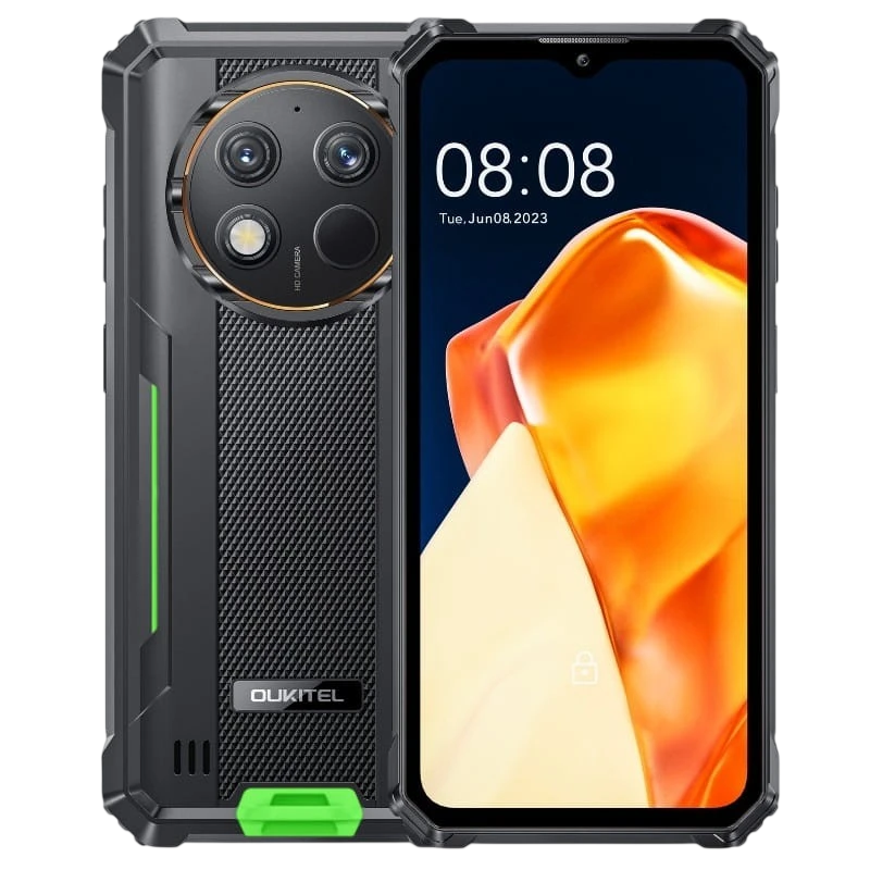 Oukitel G1 6Go/256Go Vert - Téléphone portable durci