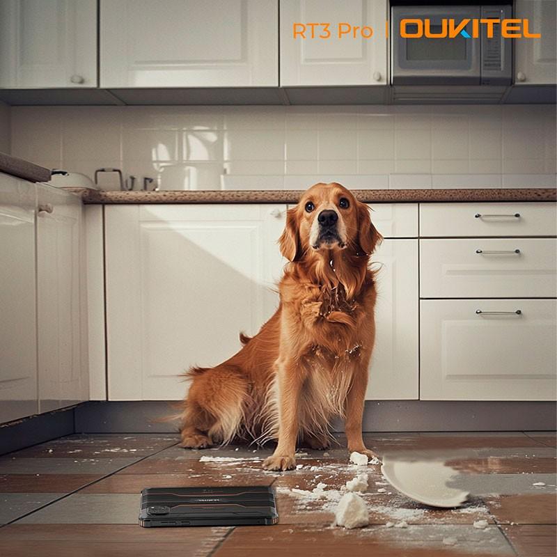 Oukitel RT3 Pro 4Go/128Go Noir - un chien casse tout sauf la tablette