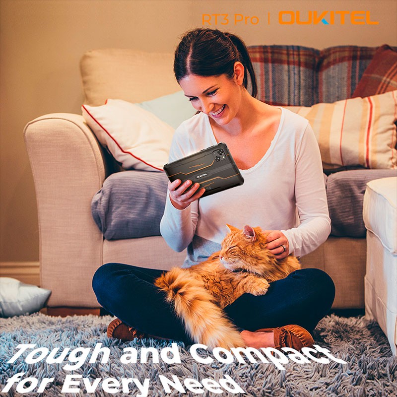 Oukitel RT3 Pro 4Go/128Go Noir - design compact et léger