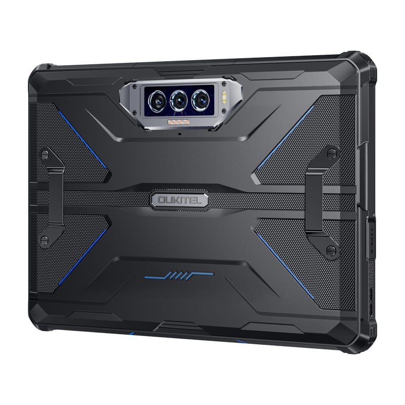 Oukitel RT7 Titan 10,1 12GB/512GB 5G Azul - vista trasera a 45 grados 2