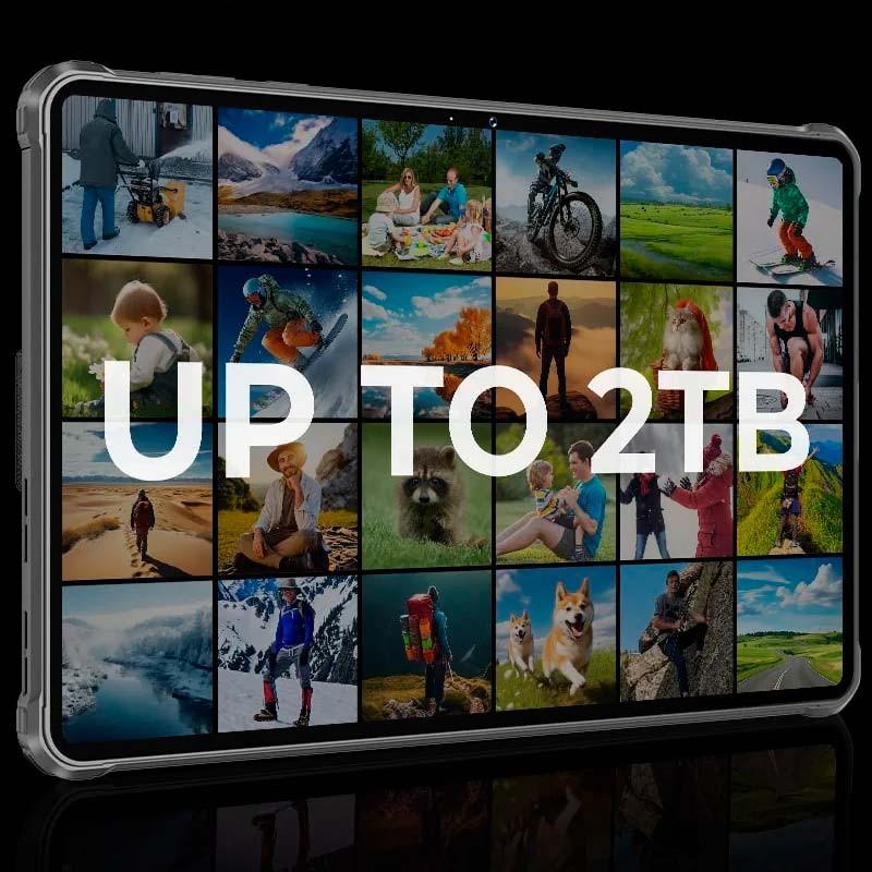 memoria de la Tablet Rugged Oukitel RT8 Naranja