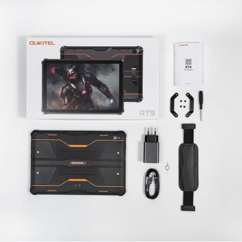 Contenido de Oukitel RT9 10.1 6GB/256GB Naranja - Tablet Rugged