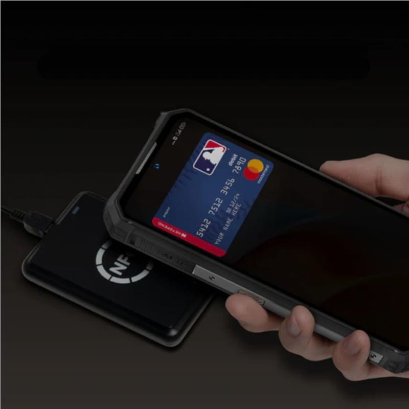 NFC de Oukitel WP19 Pro 8GB/256GB Noir - Téléphone mobile