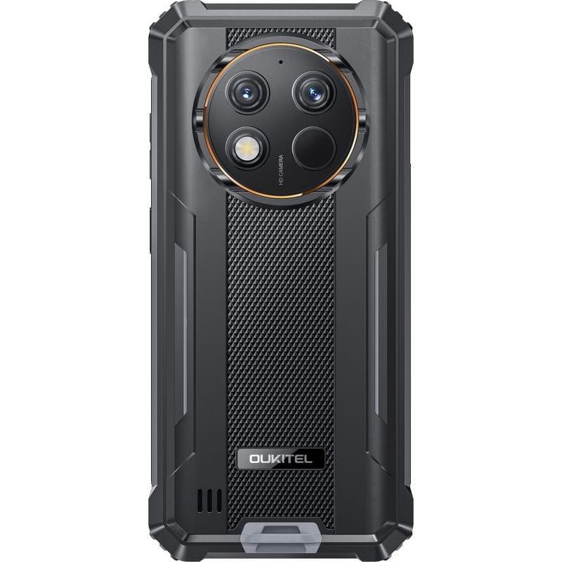 Trasera de Oukitel WP28E 4GB/64GB Negro - Teléfono móvil