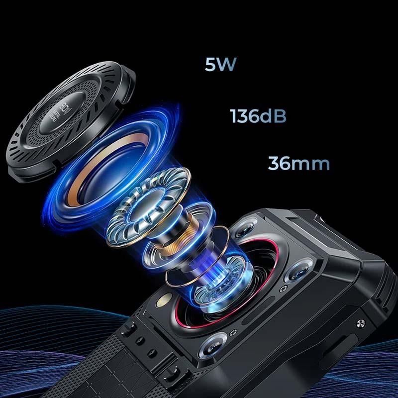 haut-parleur du Téléphone mobile Oukitel WP33 Pro 8 Go/256 Go Noir