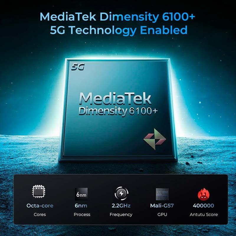 processeur du Téléphone mobile Oukitel WP33 Pro 8 Go/256 Go Noir