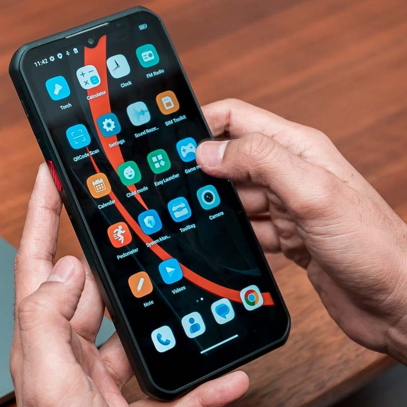 pantalla del Teléfono móvil Oukitel WP35 8GB/256GB Gris