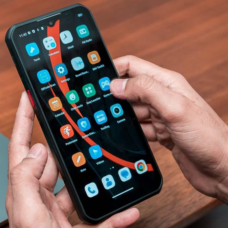 pantalla del Teléfono móvil Oukitel WP35 8GB/256GB Gris