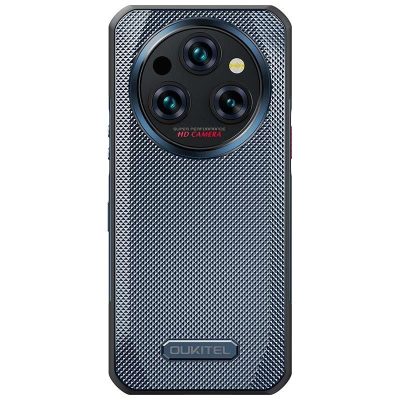 vista trasera del Teléfono móvil Oukitel WP35 8GB/256GB Gris