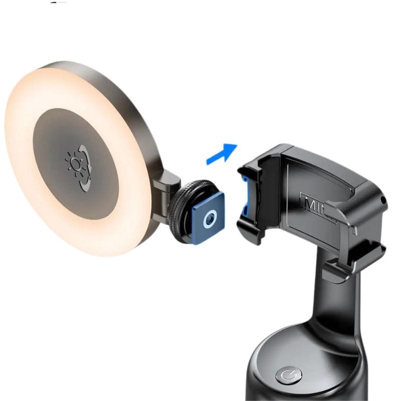 Soporte de Seguimiento Automático Gimbal - P01 Pro 360º con luz