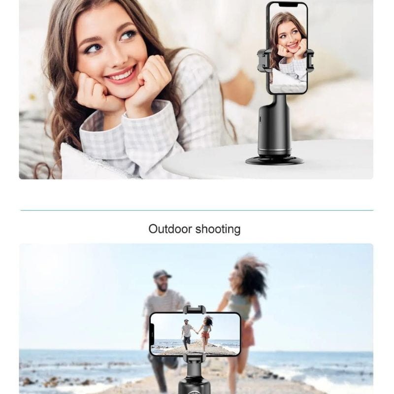 Soporte de Seguimiento Automático Gimbal - P01 Pro 360º alcance hasta 3 m