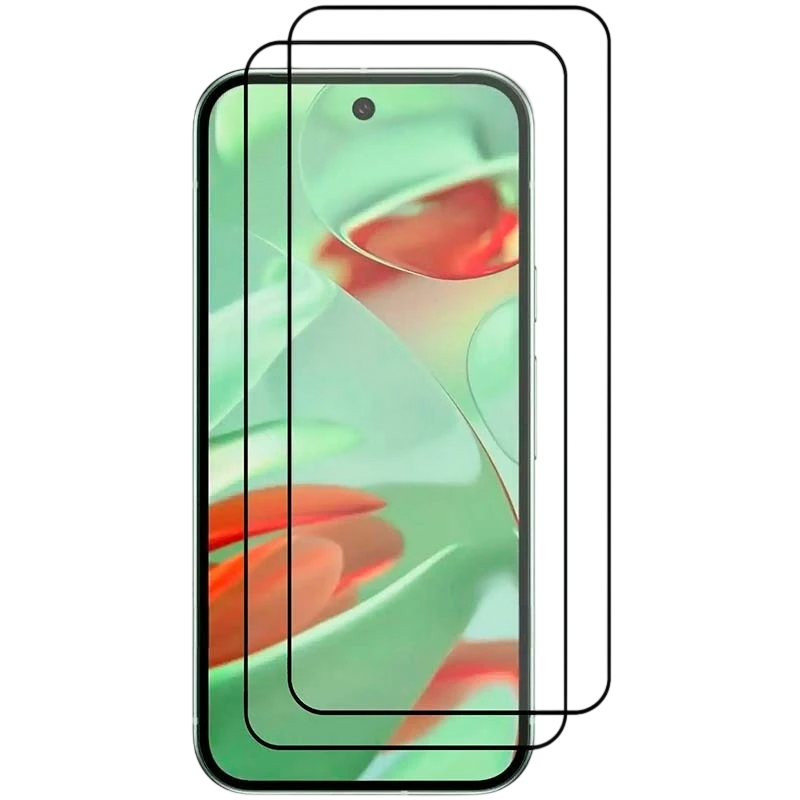 Pack x2 Protector de cristal templado Google Pixel 9 / Pixel 9 Pro 6.3" Full Screen 3D