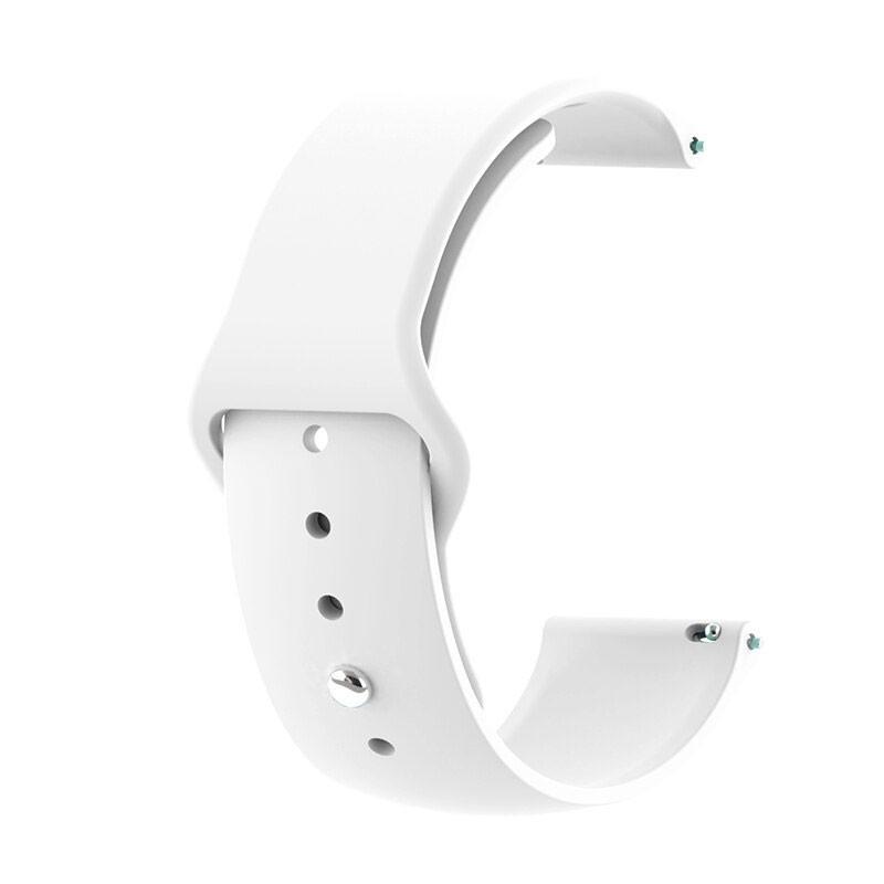 Pulseira de silicone Elgance branco para CMF by Nothing Watch Pro