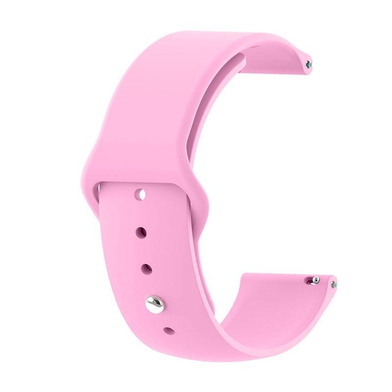 Pulseira de silicone Elgance rosa para CMF by Nothing Watch Pro