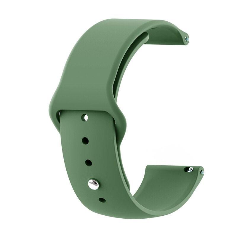 Pulseira de silicone Elgance verde para CMF by Nothing Watch Pro