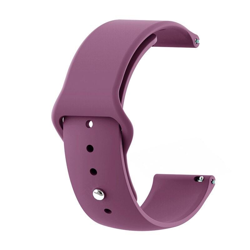 Pulseira de silicone Elgance roxa para CMF by Nothing Watch Pro