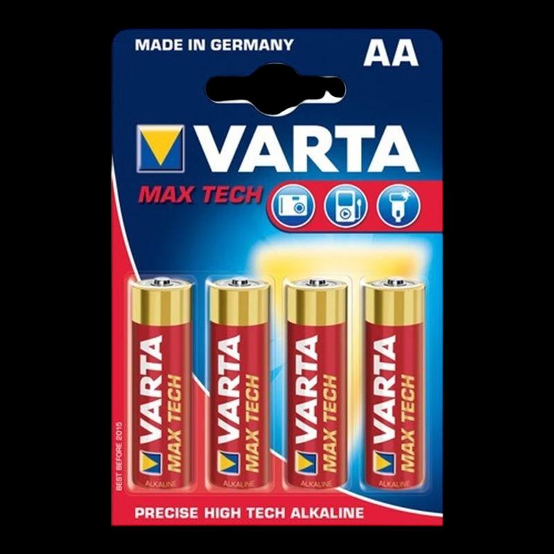 Pack 4x Pilas Varta AA Long Life Max Power LR06