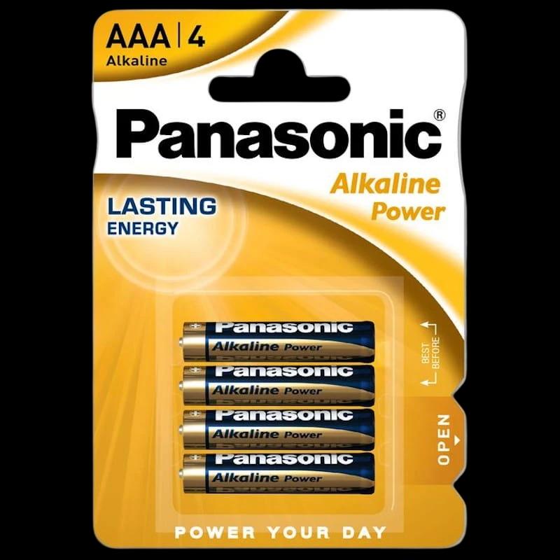 Pack 4x Baterias AAA Panasonic LR03APB