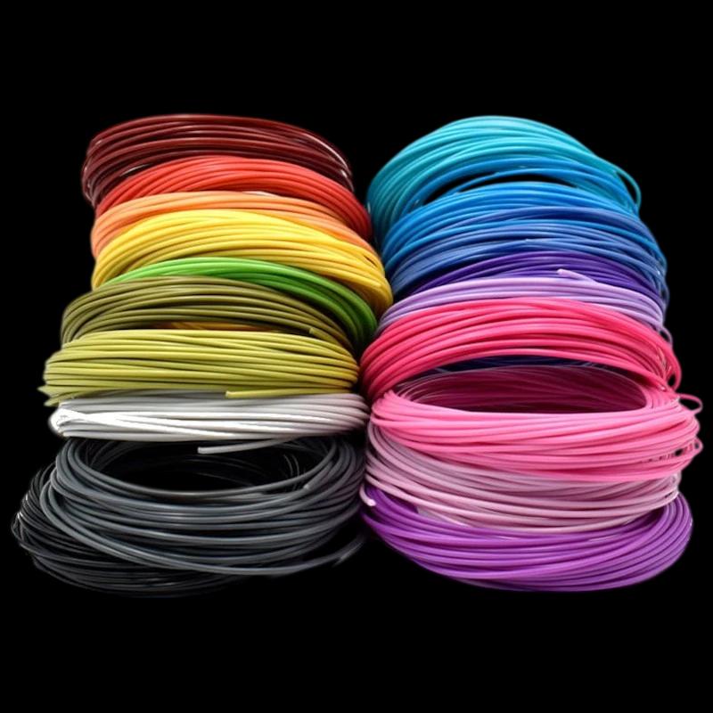 Pacote de Filamento PLA para Caneta 3D 1.75mm 10m x 20 Unidades Cores Diferentes