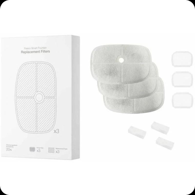 Pack Recambio x3 Filtros Petoneer Fresco Pro/Ultra