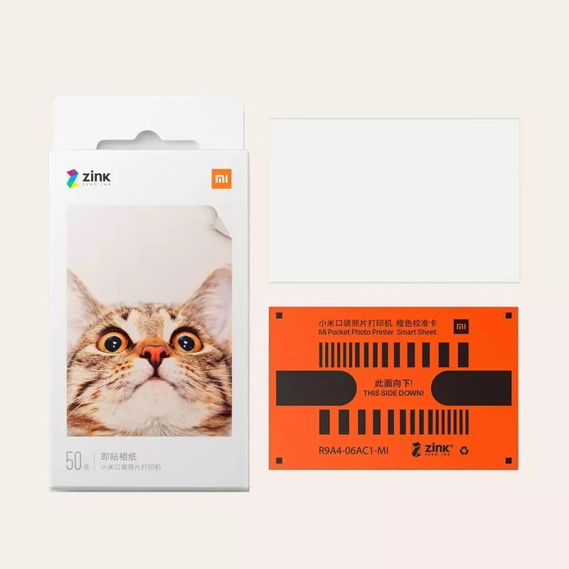 Pack x20 Papel Fotográfico Xiaomi Mi Portable Photo Printer 2x3