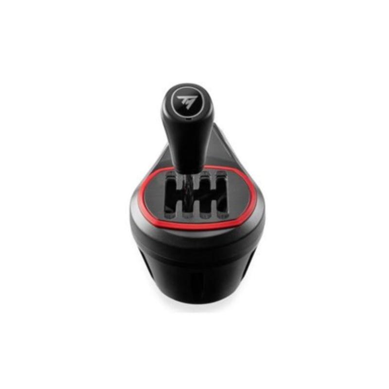 Vue frontale du levier de vitesse Thrustmaster TH8S Shifter noir
