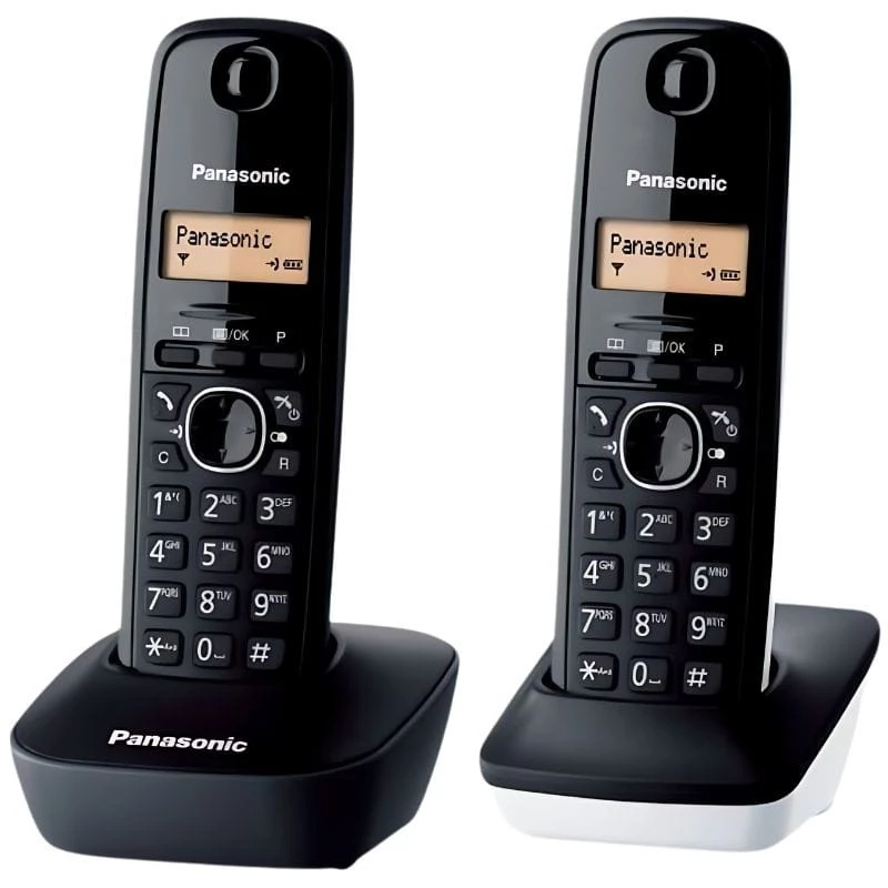 Panasonic KX-TG1612 Negro - Teléfono DECT