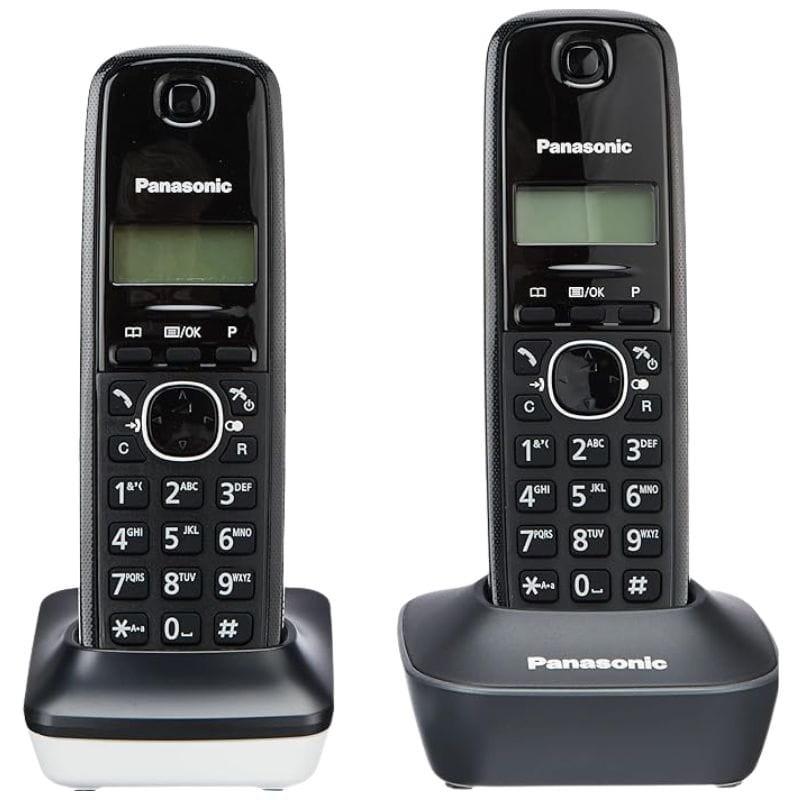 Panasonic KX-TG1612 Preto - Telefone DECT com imagem frontal