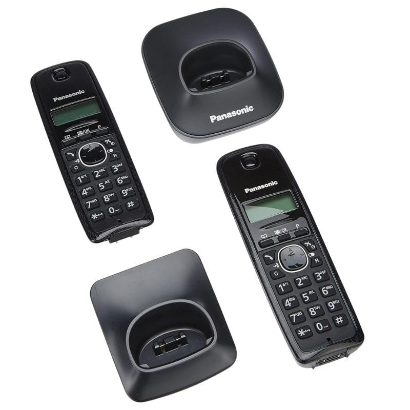 Panasonic KX-TG1612 Preto - Kit de telefone DECT