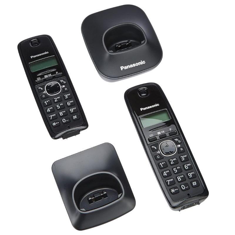 Panasonic KX-TG1612 Preto - Kit de telefone DECT