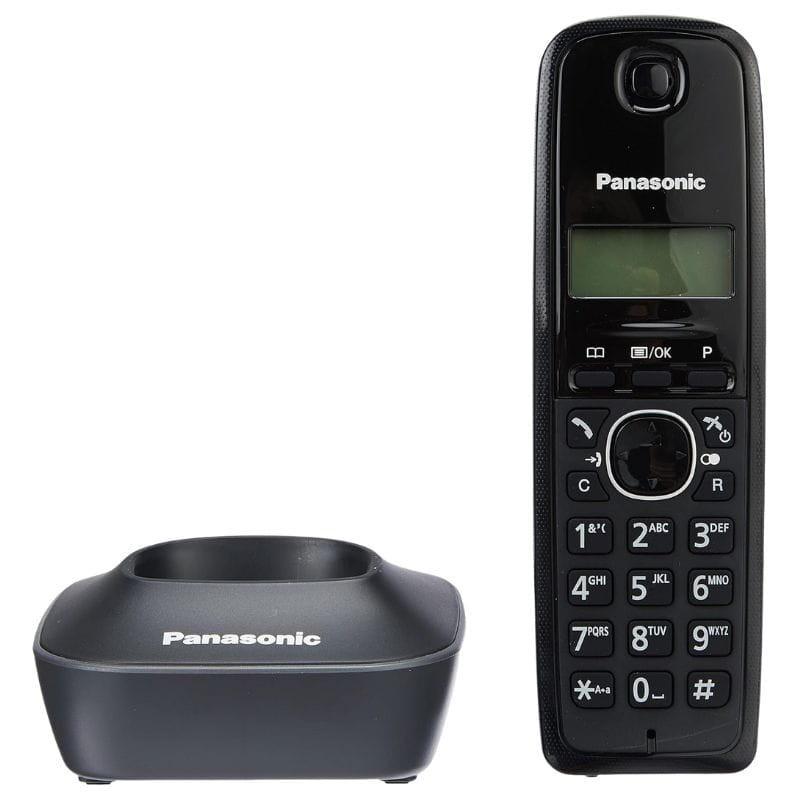 Panasonic KX-TG1612 Preto - Telefone DECT com base de carregamento