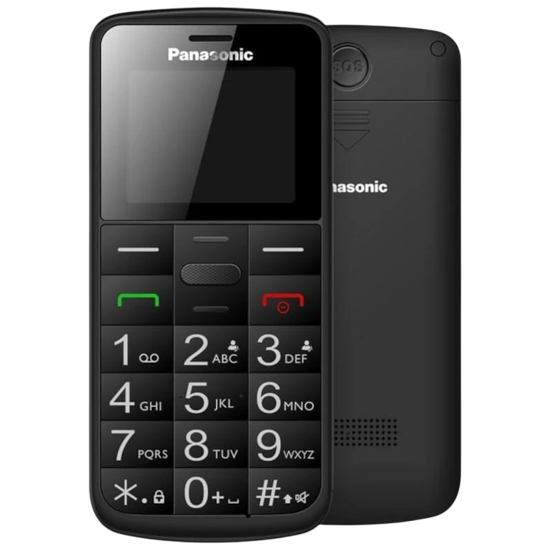 Panasonic KX-TU110EXB Negro- Teléfono Móvil para personas mayores