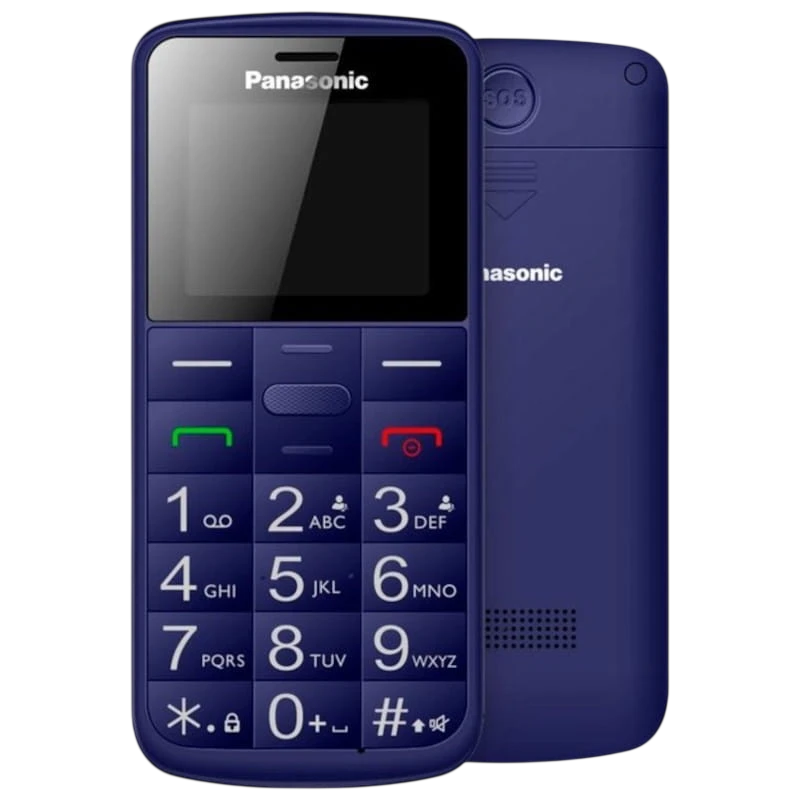 Panasonic KX-TU110EXC Azul - Teléfono Móvil para personas mayores